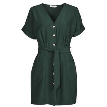 GEORGIE  women's Dress in Green. Sizes available:L,XL