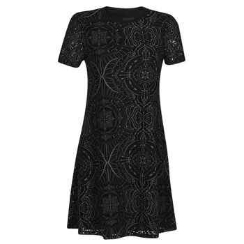 NILO  women's Dress in Black. Sizes available:S,M,L