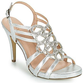 FUORI  women's Sandals in Silver. Sizes available:3.5,7.5