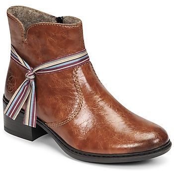 women's Low Ankle Boots in Brown. Sizes available:3,7.5,8
