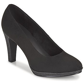 ESCARFI  women's Court Shoes in Black. Sizes available:3.5,4,5,5.5,6.5,7.5