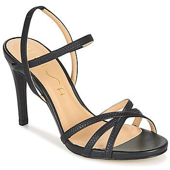 YAMALI  women's Sandals in Black. Sizes available:7