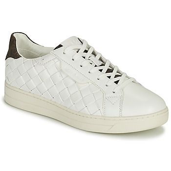 KEATING LACE UP  women's Shoes (Trainers) in White