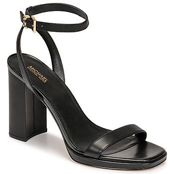 ANGELA ANKLE STRAP  women's Sandals in Black. Sizes available:7.5