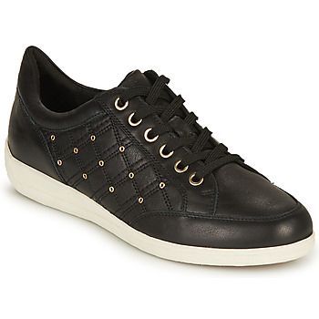 D MYRIA H  women's Shoes (Trainers) in Black