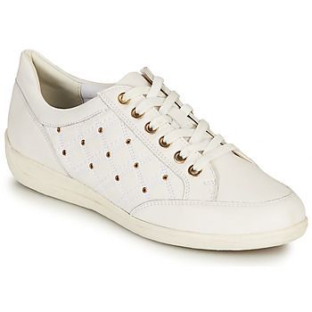 D MYRIA H  women's Shoes (Trainers) in White