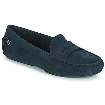 TOMMY ESSENTIAL MOCCASIN  women's Loafers / Casual Shoes in Blue