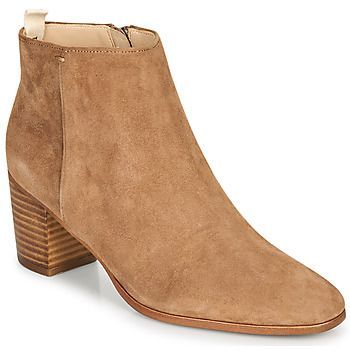LILOSI  women's Low Ankle Boots in Brown. Sizes available:6,6.5,7.5,6