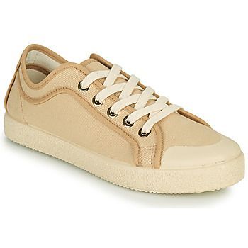 OBRINDILLE  women's Shoes (Trainers) in Beige