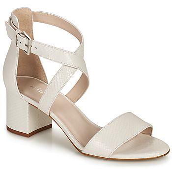 CALYE  women's Sandals in White. Sizes available:3.5,4,5,5.5