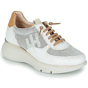TELMA  women's Shoes (Trainers) in White