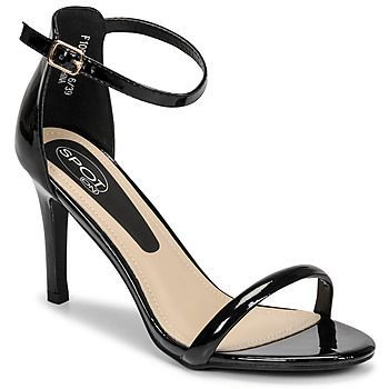 F10905  women's Court Shoes in Black. Sizes available:4,7.5