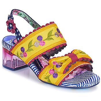 HERE COMES THE SUN  women's Sandals in Yellow. Sizes available:4,5,8