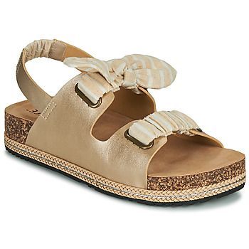 COLINE KNOT W  women's Sandals in Gold. Sizes available:4