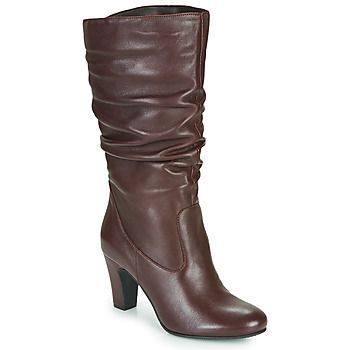 LALALY  women's High Boots in Bordeaux. Sizes available:6