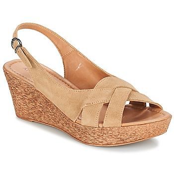 DOROTHY  women's Sandals in Beige. Sizes available:8