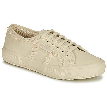 2750 COTW LACEPIPING  women's Shoes (Trainers) in Beige