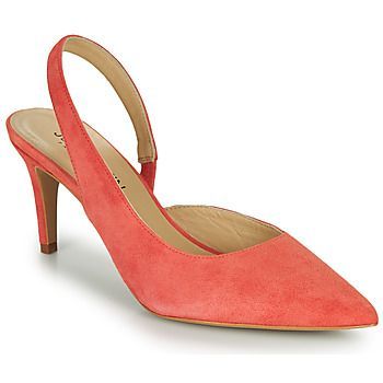 ALANA  women's Court Shoes in Orange. Sizes available:6