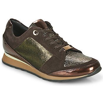 VILNES  women's Shoes (Trainers) in Brown