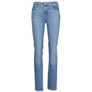 Levis  724 HIGH RISE STRAIGHT  women's Jeans in Blue