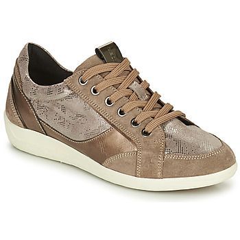 MYRIA  women's Shoes (Trainers) in Gold