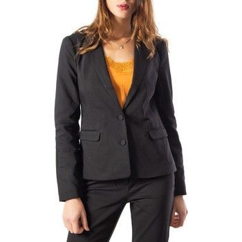 Women's Blazer In  women's Jacket in Black. Sizes available:UK 42