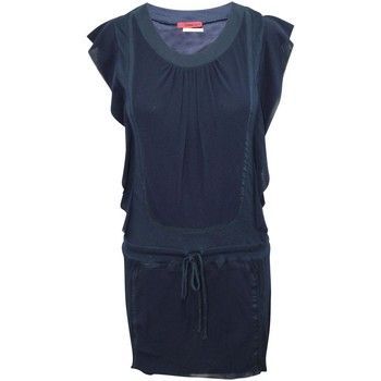 Navy Dress With D  women's Dress in multicolour. Sizes available:EU S