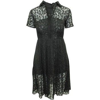Elegant Black Lace  women's Dress in Black. Sizes available:EU XS