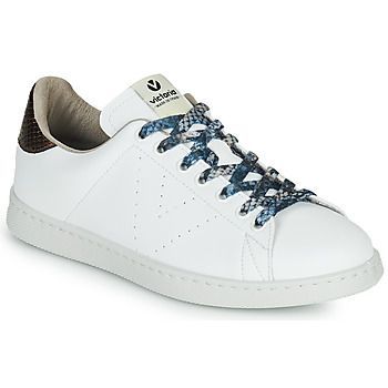 TENIS VEGANO SERPIENTE  women's Shoes (Trainers) in White
