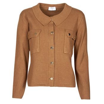 PEPINA  women's Sweater in Brown