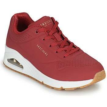 UNO STAND ON AIR  women's Shoes (Trainers) in Red
