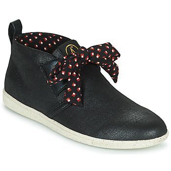 STONE MID CUT W  women's Shoes (High-top Trainers) in Black