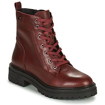 IRIDEA  women's Low Ankle Boots in Bordeaux. Sizes available:3,4,5,6,7,7.5
