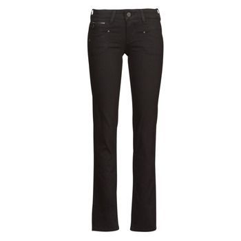 ALEXA STRAIGHT S-SDM  women's Jeans in Black