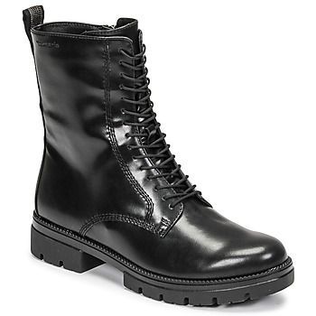 THERE  women's Mid Boots in Black