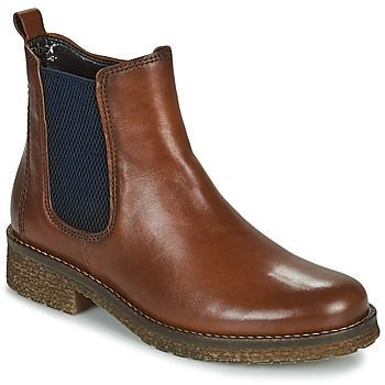 7270155  women's Low Ankle Boots in Brown