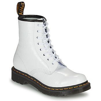 1460 W  women's Mid Boots in White