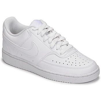 W NIKE COURT VISION LO NN  women's Shoes (Trainers) in White