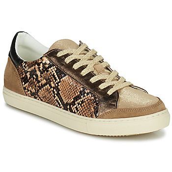 PERMINA  women's Shoes (Trainers) in Brown