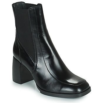 NEOPARA  women's Low Ankle Boots in Black