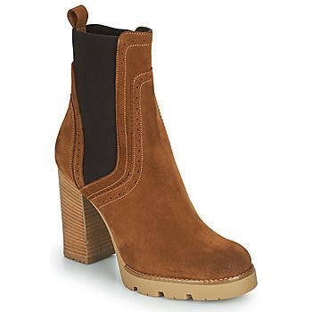 VANILLA  women's Low Ankle Boots in Brown