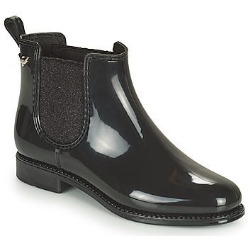 RAIN  women's Wellington Boots in Black