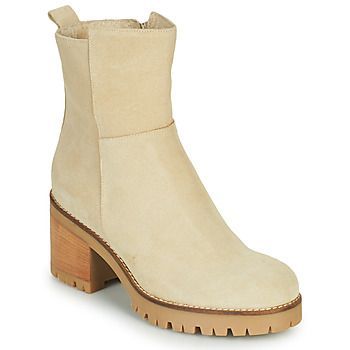 PIABLO  women's Mid Boots in Beige