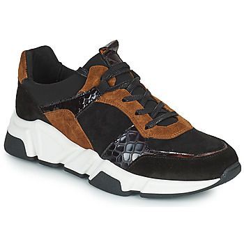 KENO  women's Shoes (Trainers) in Brown