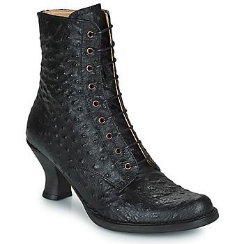 ROCOCO  women's Low Ankle Boots in Black