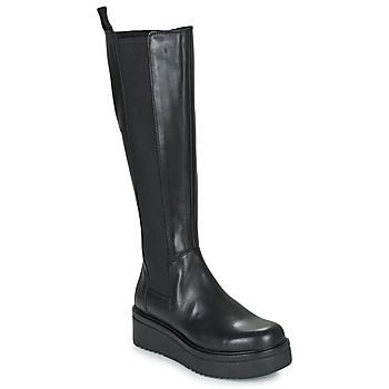 TARA  women's High Boots in Black