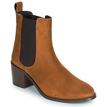 ADELE  women's Mid Boots in Brown