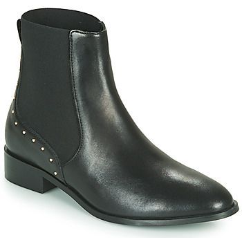 ANGE  women's Mid Boots in Black