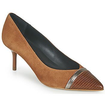 TROUBLANTE  women's Court Shoes in Brown