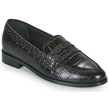 AGILE  women's Loafers / Casual Shoes in Black